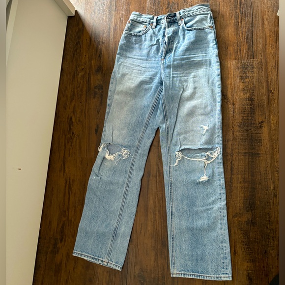 Denim Forum | the Joni high rise loose jeans - Picture 2 of 3